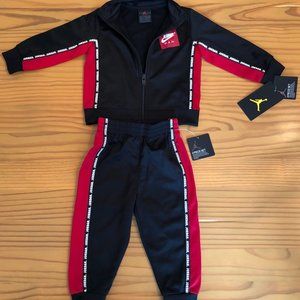 Air Jordan 2 Piece Track Set Size 12 Month
